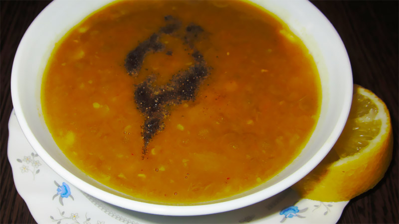 Adasi, Iran vegetarian soup