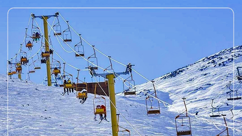 Alvares Ski site in Ardebil