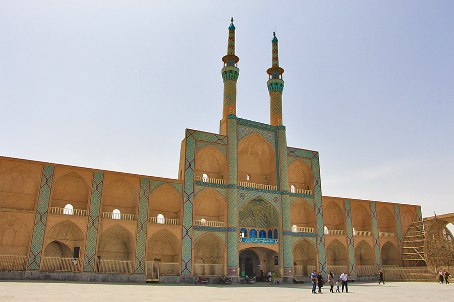 Unique architecture of Yazd