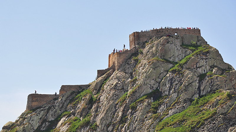 Babak Castle on the heights of the East Azerbaijan, Iran
