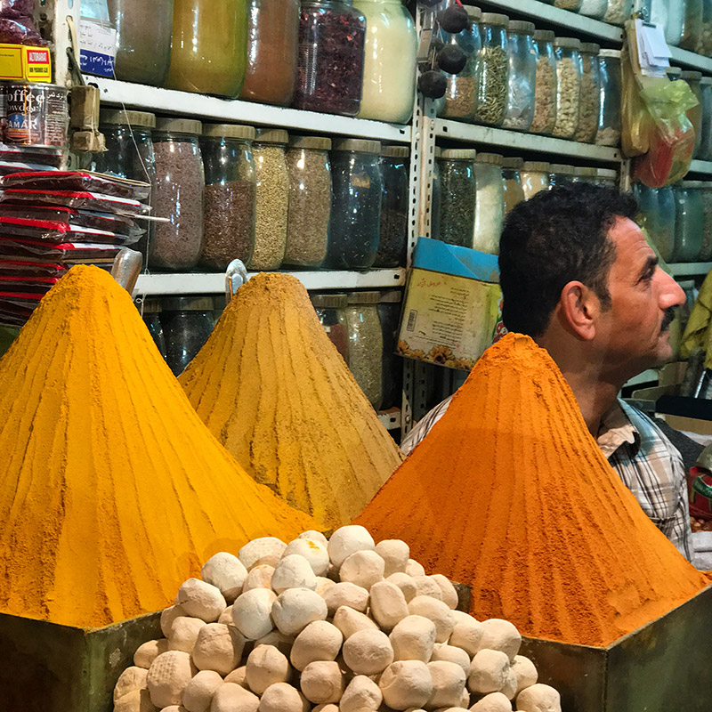 Shiraz colorful Bazaar
