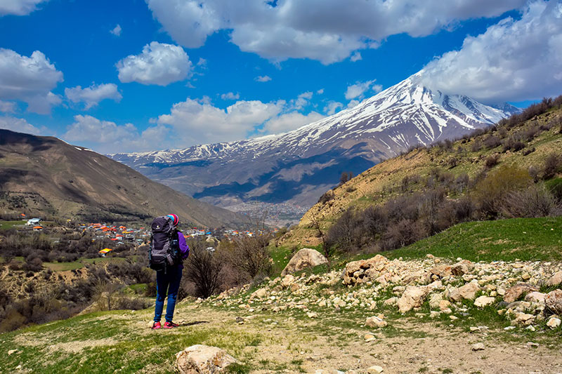 Damavand Peak of Iran