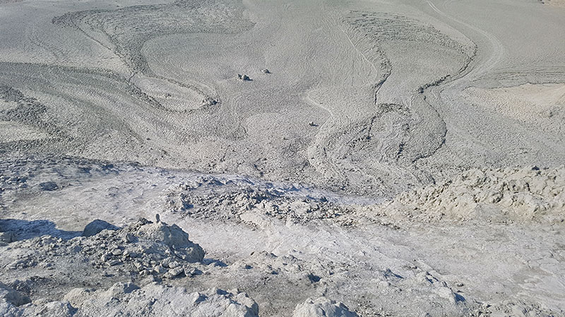 Tang mud volcano in Baluchistan province