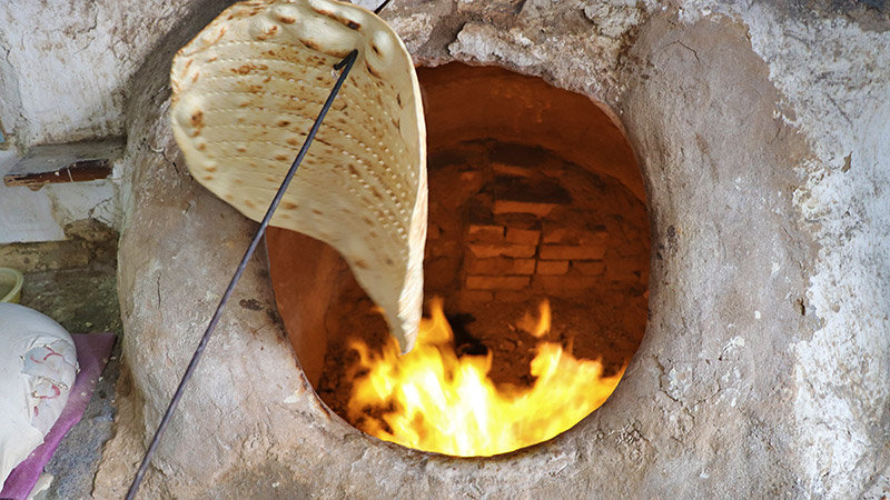 Traditional Iranian bread