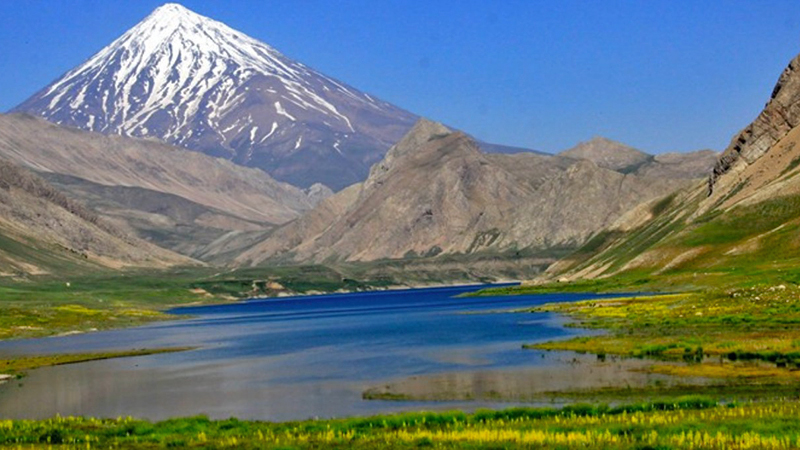 Lar National Park at the foot of Damavand Mountain