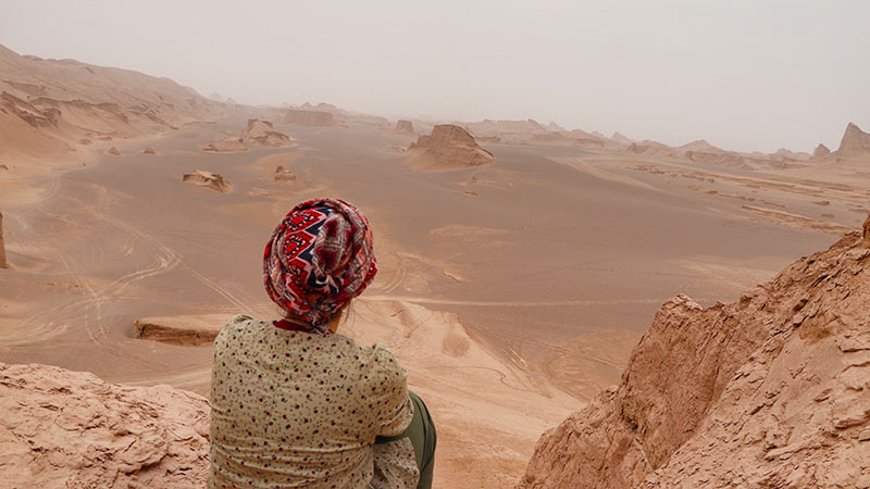 Lut desert, the natural world heritage of Iran