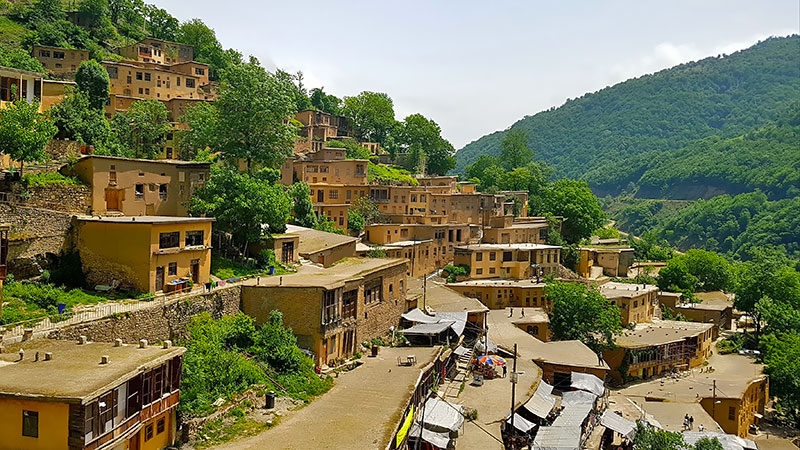 The scenic village of Masuleh