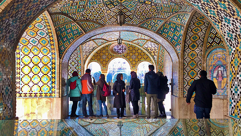 Golestan Palace, Persian architecture