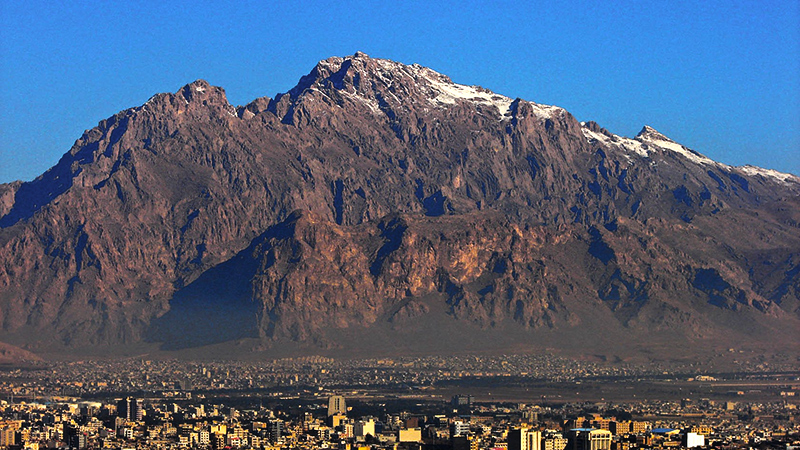 Poraw Mountain in Kermanshah Province, Iran