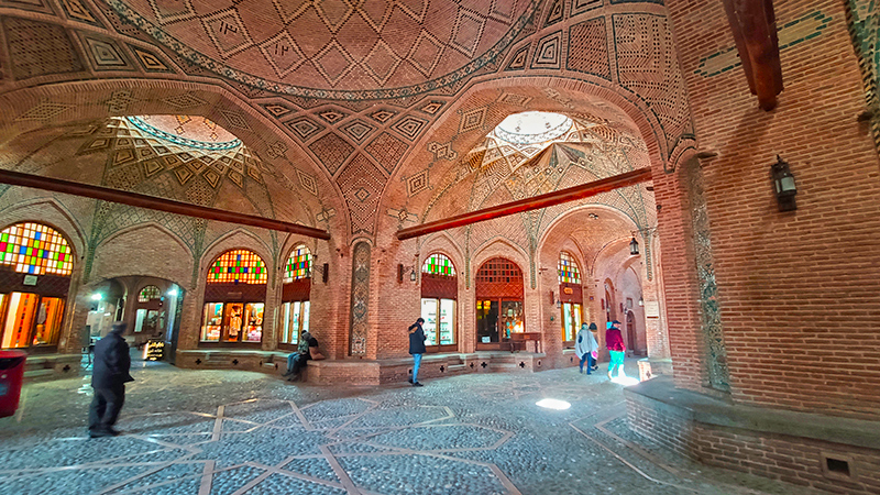 sa'd al saltaneh caravanserai in Qazvin Iran