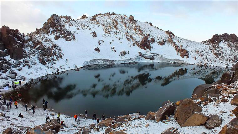 sabalan mountain in iran