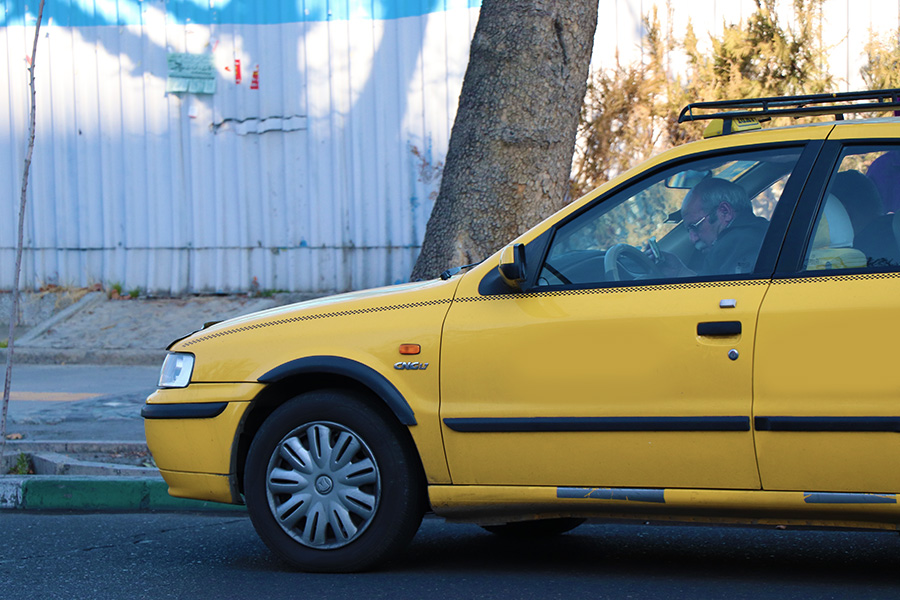 Savari (Taxi) for local transportation in Iran