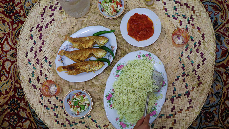 Seafood iran south and north of iran
