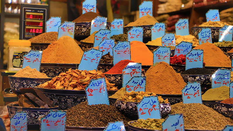 Spices and herbal souvenirs, Iran