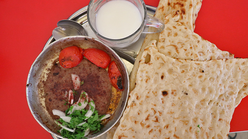 Tava Kabab is Tabriz's native food