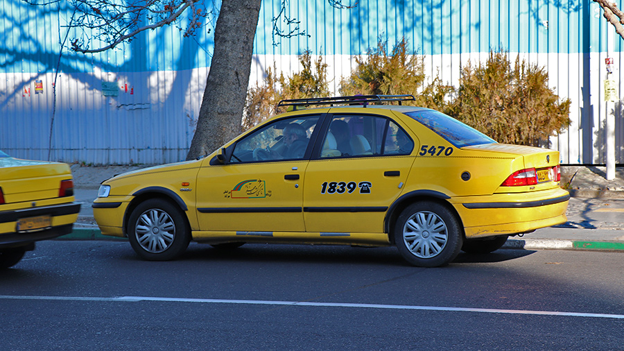 Darbast Yellow Taxis in Tehran