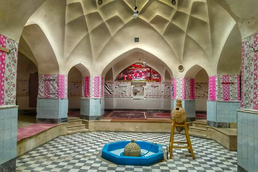 Traditional Persian bath in Kashan